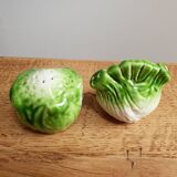 Slush salt and pepper shakers