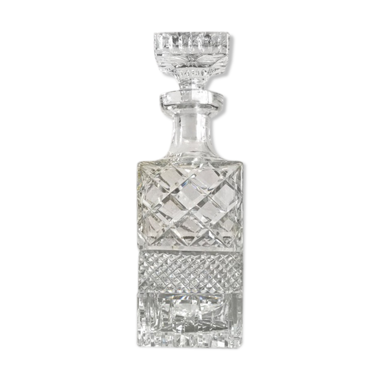 Crystal whiskey decanter
