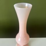 Pink opaline vase