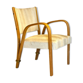 Wood steiner bow armchair