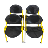 Series of 4 Chairs Lamm Parma