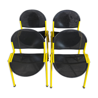 Series of 4 Chairs Lamm Parma