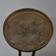 Vintage bronze statue wader