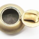 Anchor brass ashtray