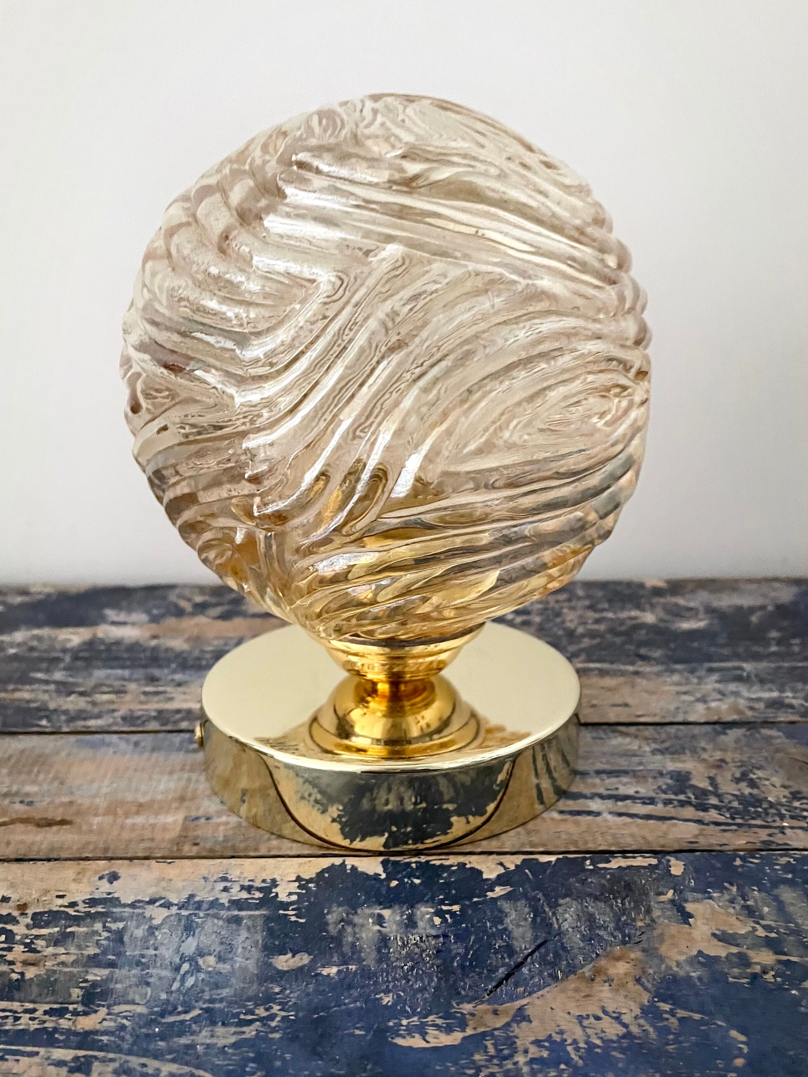 Vintage globe lamp