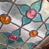 Cabochon stained glass 155x30