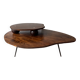 Wooden coffee table