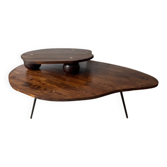 Wooden coffee table