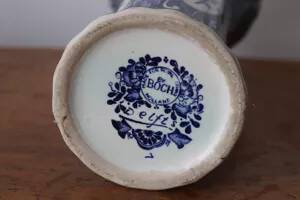 Royal Sphinx vase by boch Holland Delfs 1900