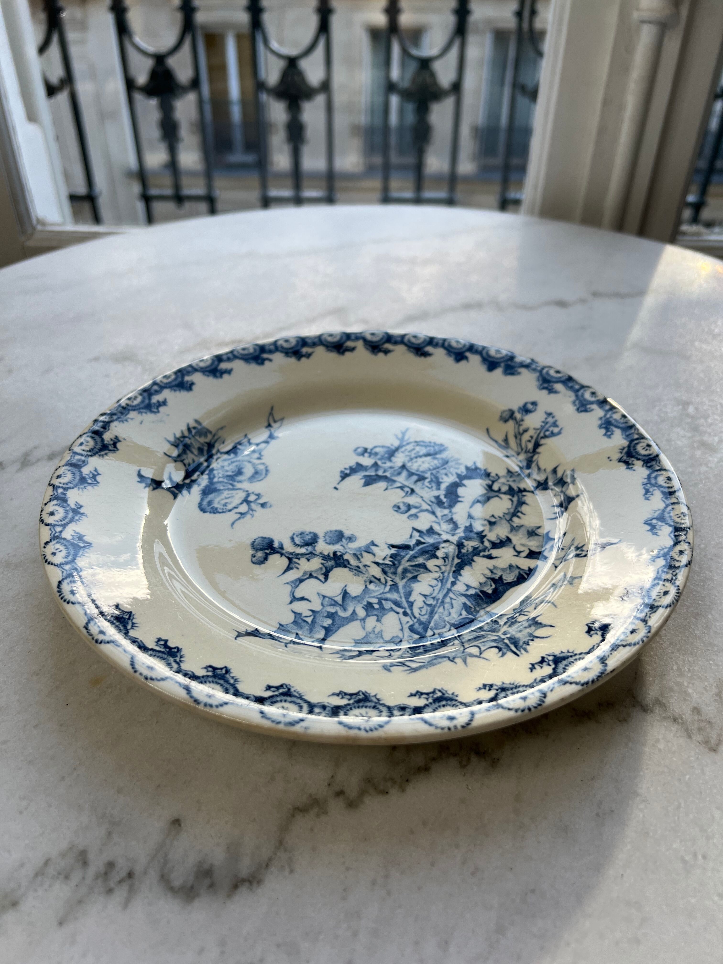 Plate at Chardon Gien