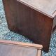 Pair of modernist art deco rosewood bedside tables from the 30s