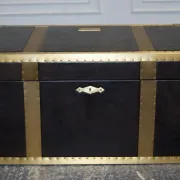 Cumberland Storage Chest with Red Velvet Lining by Timothy Oulton