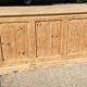 Antique pine counter