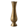 Vase soliflore vintage en laiton gravé