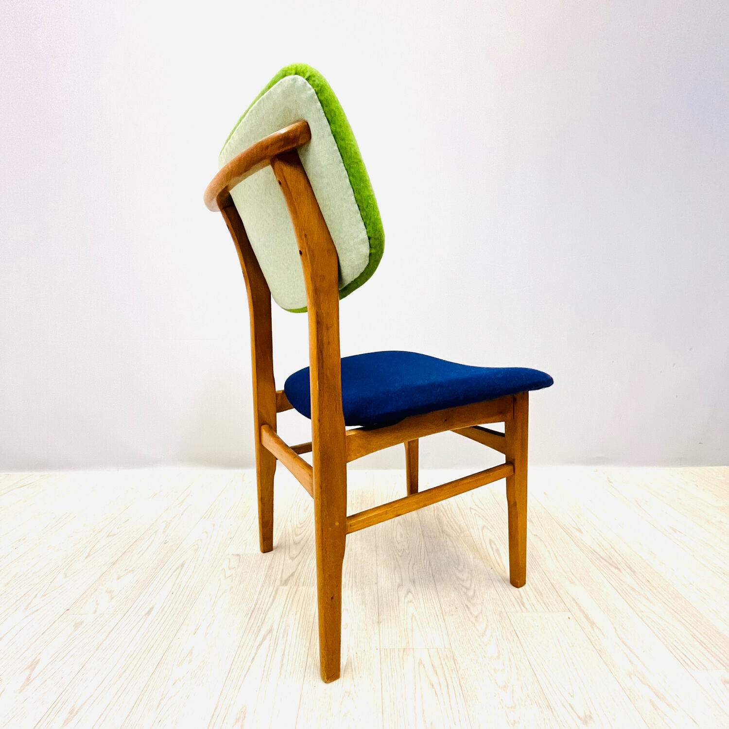 Four middle century chairs