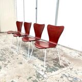 Set of 4 non branded butterfly chairs