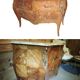 Curved chest of drawers