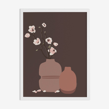 Illustration "Les cerisiers" par Noums Atelier