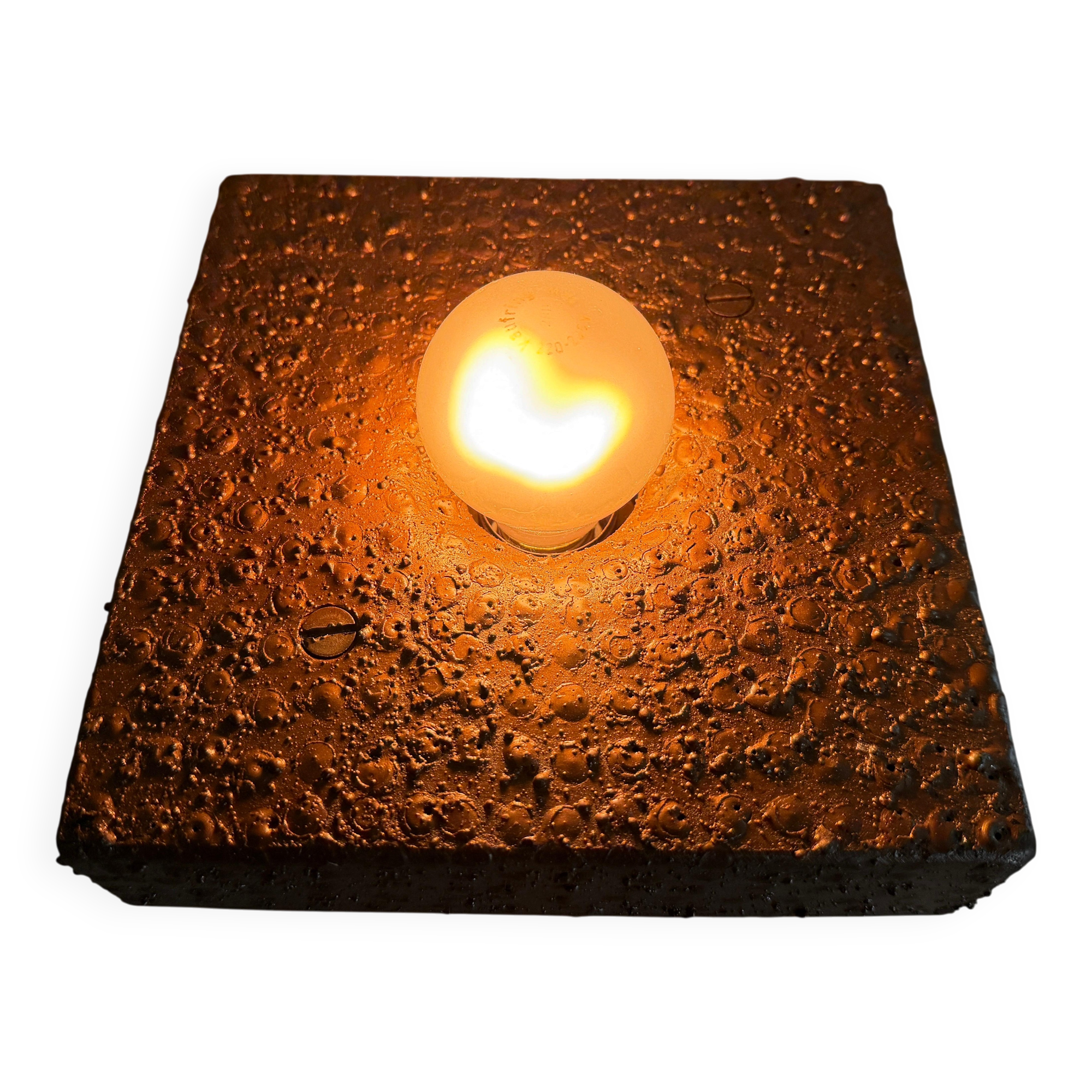 Brown cast metal frame, 1960s, Germany.