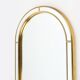 Large facet cut mirror with gilded frame by Deknudt, 1960s
