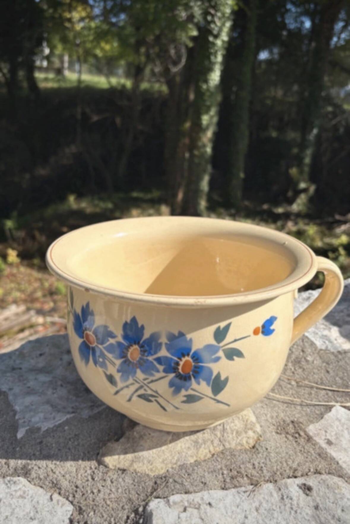 Antique ceramic vase
