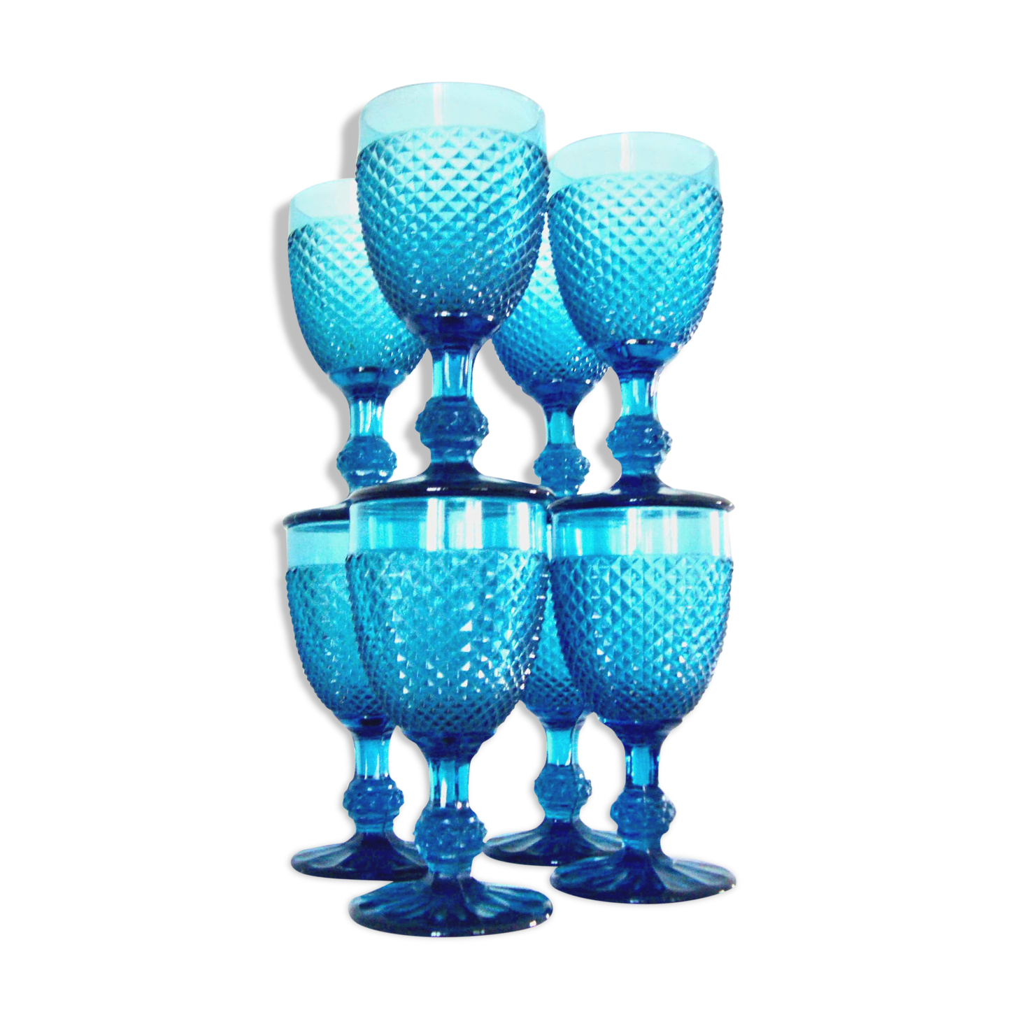 8 verres à pied