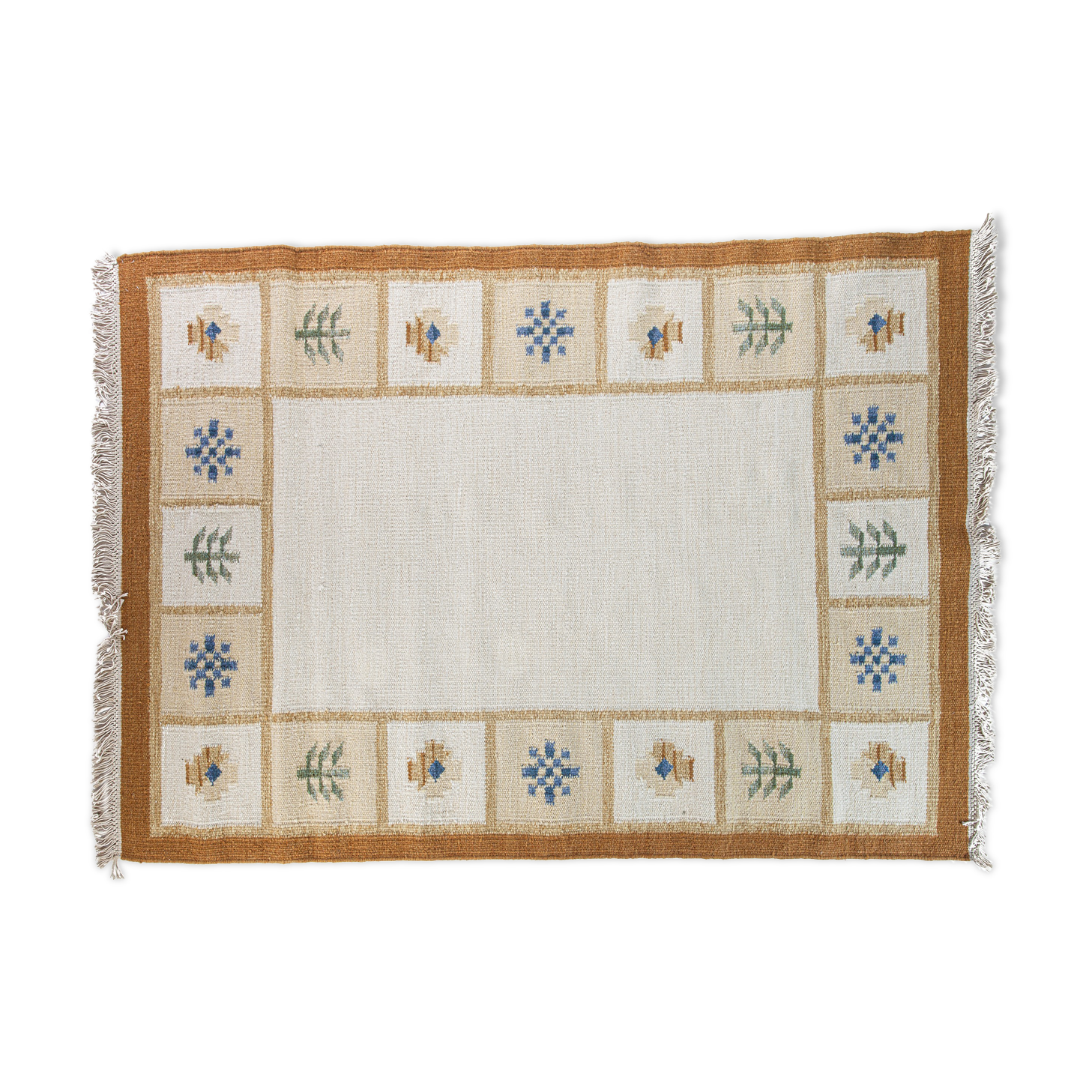 Scandinavian 20th century rug. 197 cm x 138 cm.