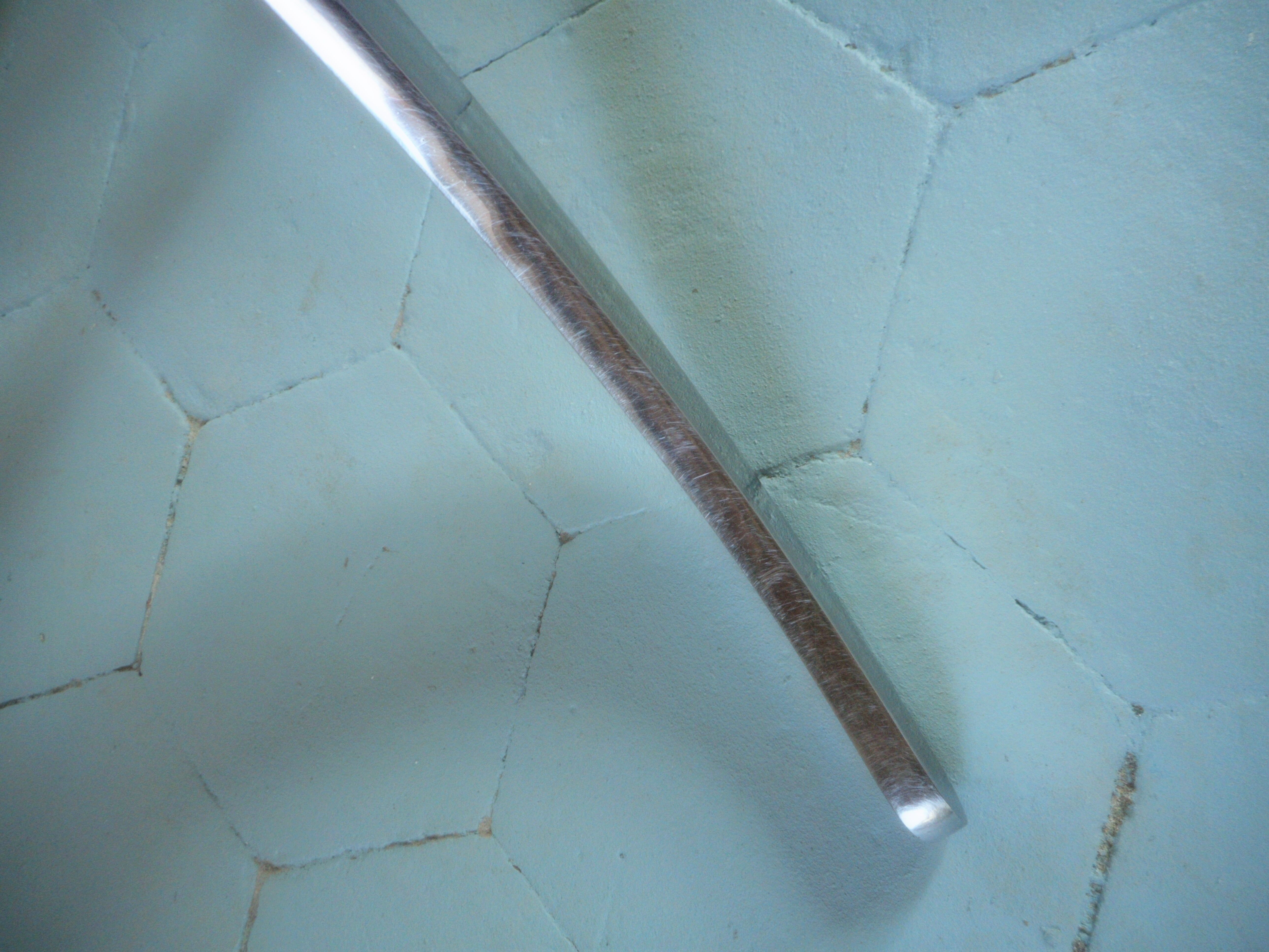 Table en verre fumé