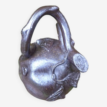 Organic colocynth stoneware pitcher
