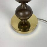 Midcentury Scandinavian brass cocoon mushroom lamp, Borens, Sweden 1960s