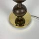 Midcentury Scandinavian brass cocoon mushroom lamp, Borens, Sweden 1960s
