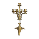 Chandelier tripode en laiton massif