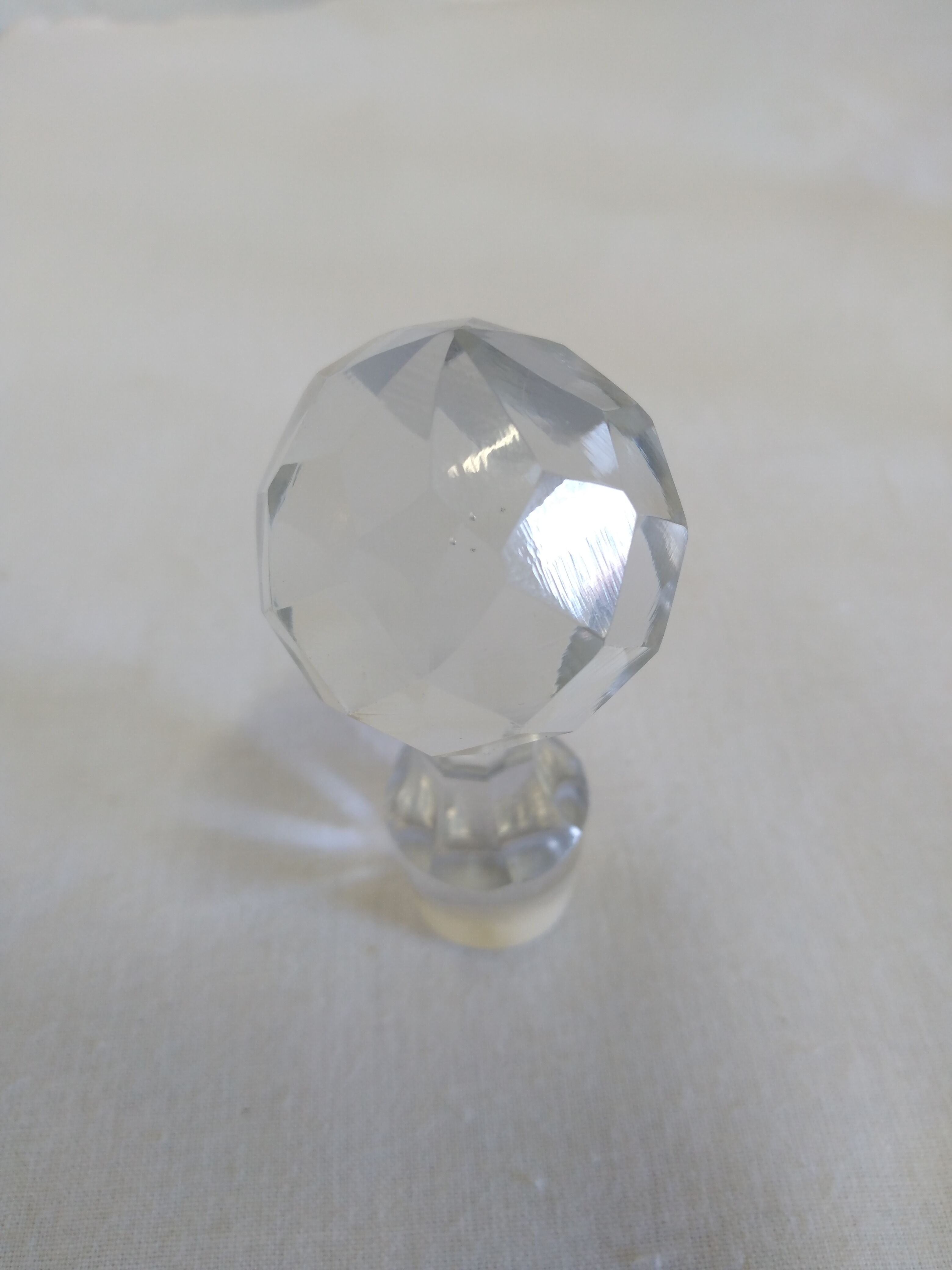 Carafe with antique glass stopper