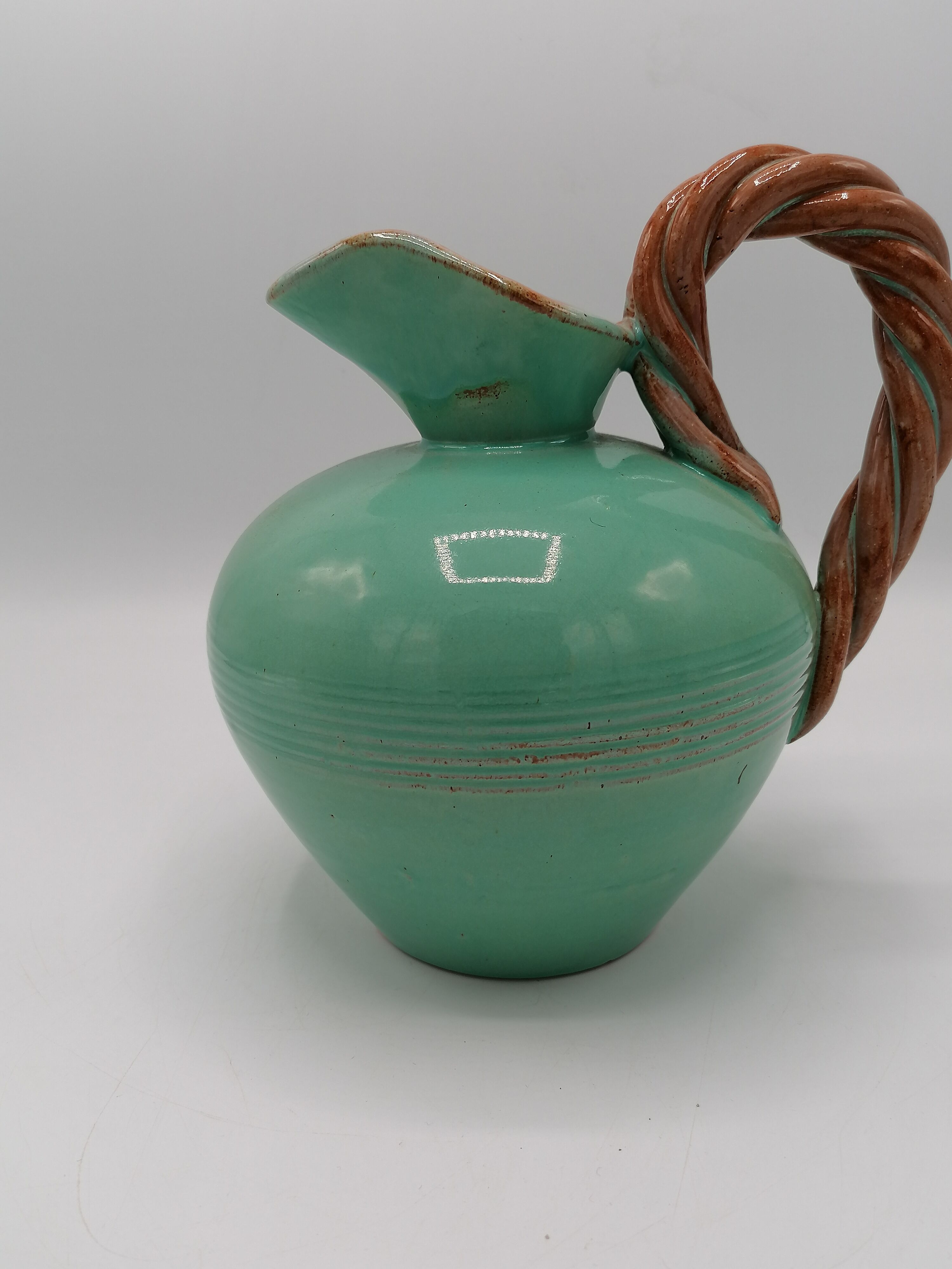 Alexander ceramic jug, Belgium 1950's