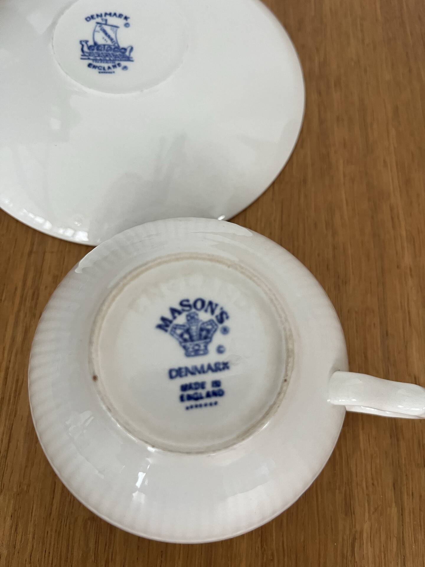 Mason's "Denmark" tea cup and saucer