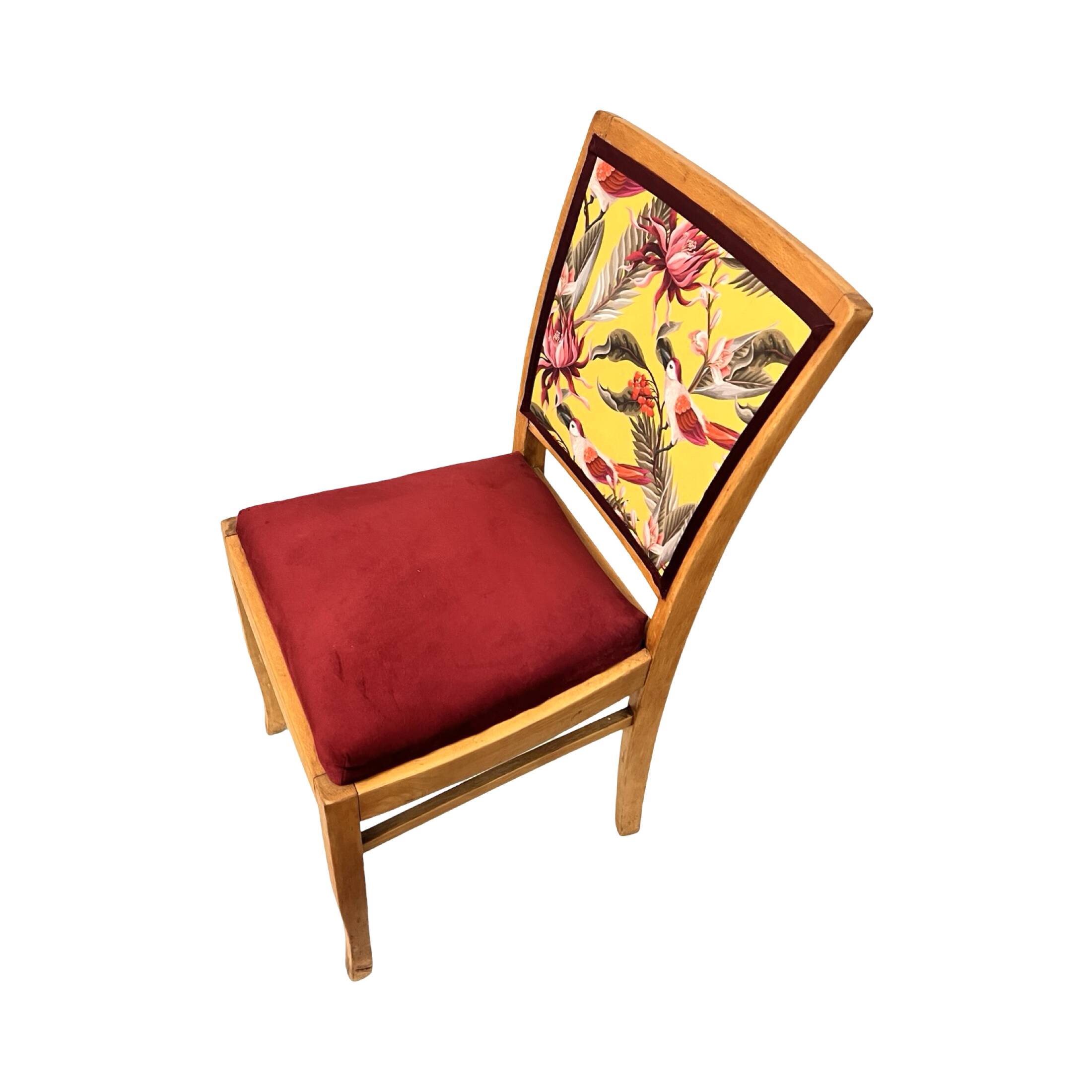 Upholstered chair, after renovation, Poland, 1950s