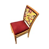 Upholstered chair, after renovation, Poland, 1950s