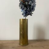 Vase en laiton ancien