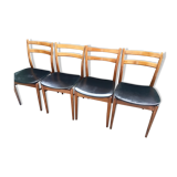 Set of 4 Scandinavian chairs