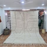 Handmade wool Berber rug 300X200 cm