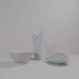 Mid-Century Modern Vase and Bowls Gustavsberg, Sweden, 1950s