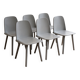 Suite de 6 chaises Nerd Chair, Muuto