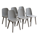 Set of 6 Nerd Chairs, Muuto