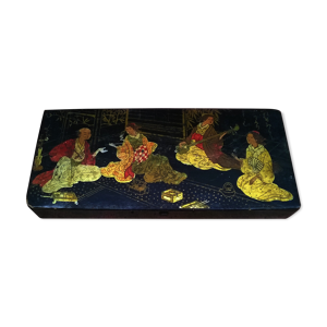 Plumier Napoléon III chinoiserie