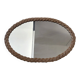 Rattan mirror from the 60s/70s.