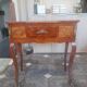 Louis XV style rosewood marquetry dressing table