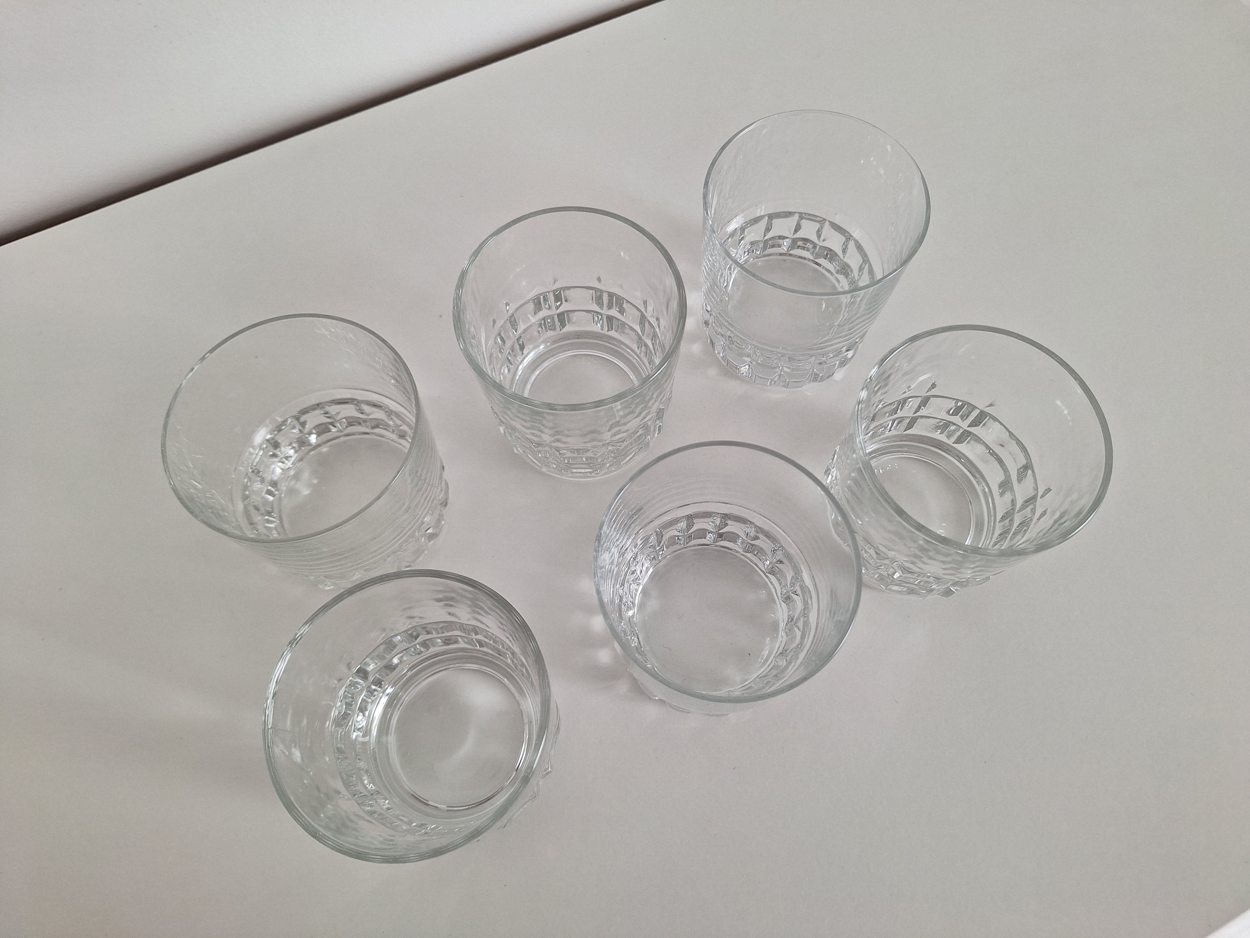Art deco whiskey glasses