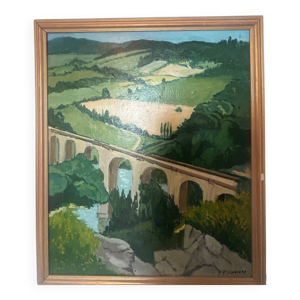 Tableau, huile sur toile