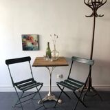Old bistro table for garden