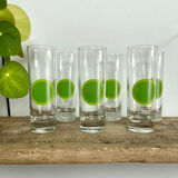 6 Long Drink 70' glasses